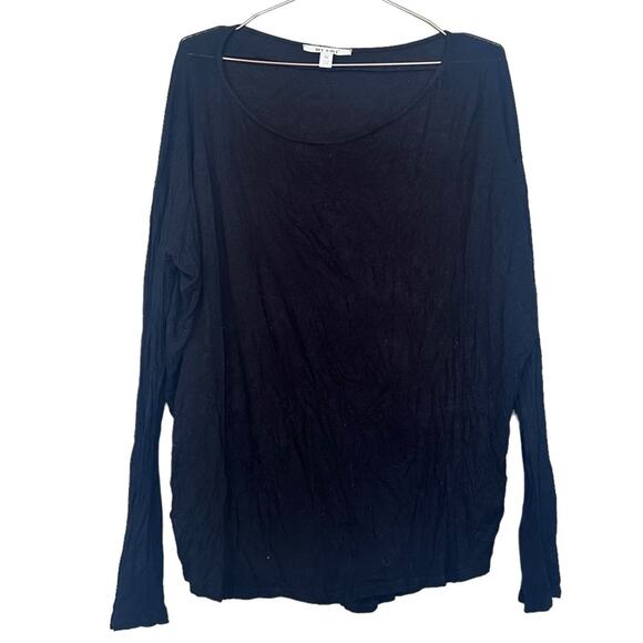 Miami black long sleeve top size medium - Picture 1 of 6